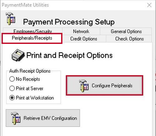 configure peripherals.