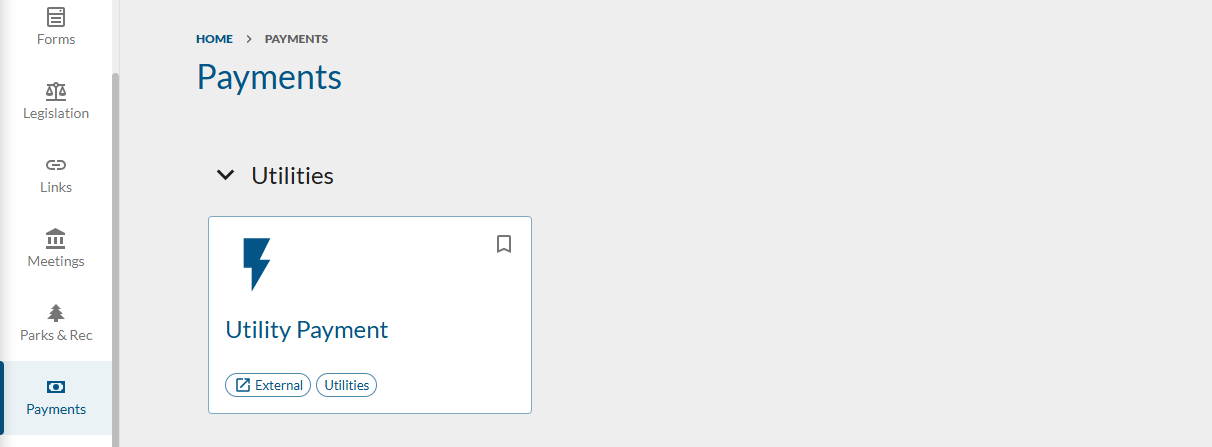 payment forms.