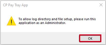 Okay, run as admin.