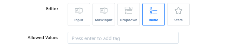 radio button.