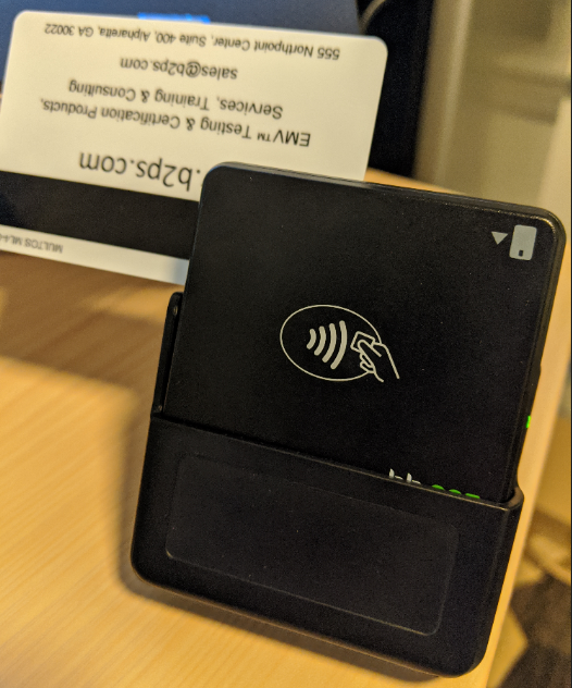 Magnetic stripe.