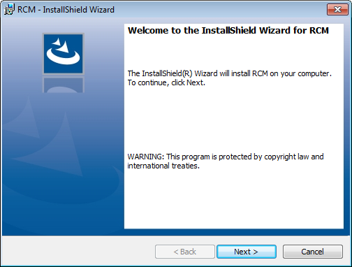 Install RCM.