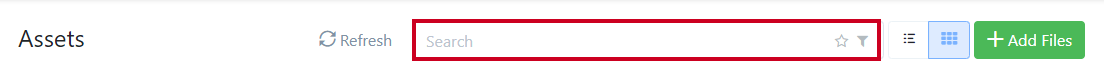 search bar.