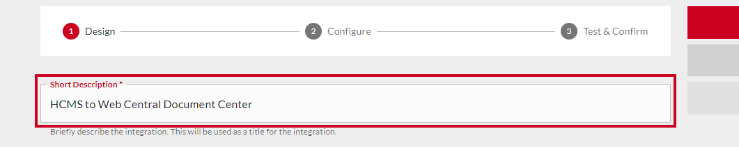 Integration Hub Description.