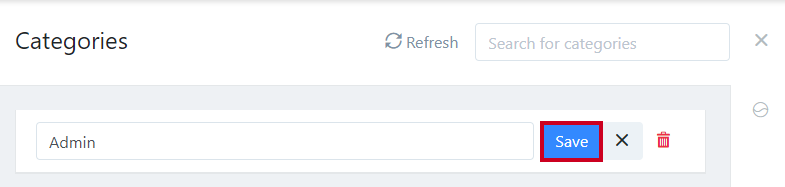 save button.