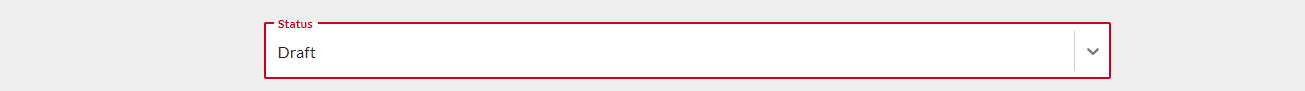 Status Draft.