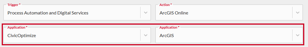 Applications dropdown.