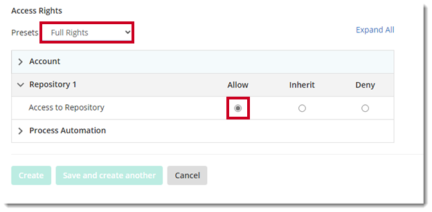Laserfiche access.