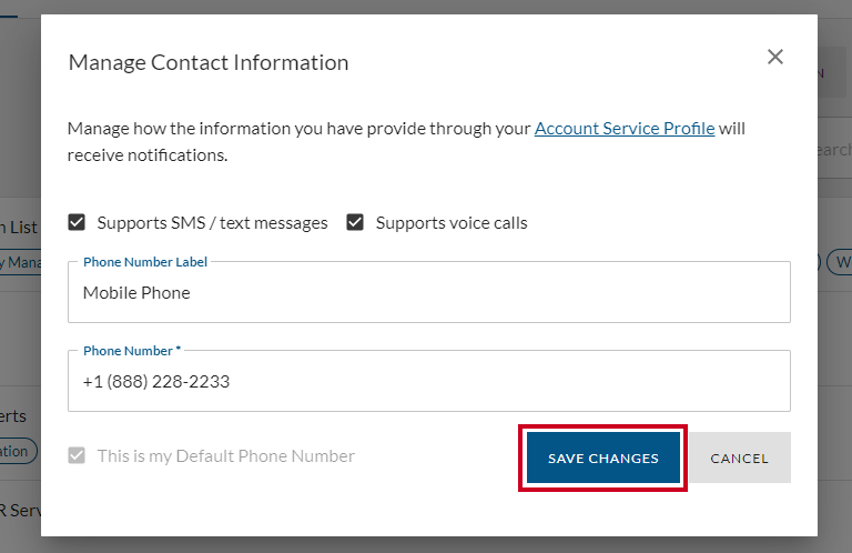 Add Phone fields.