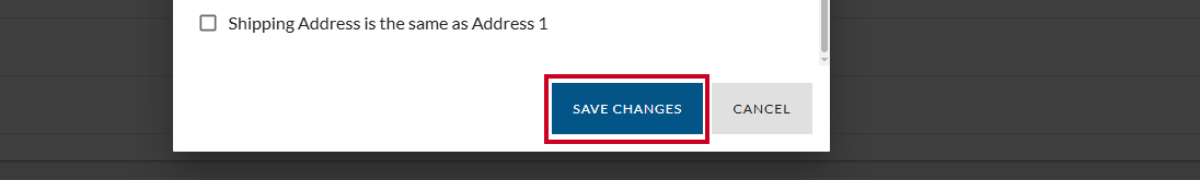 Address save changes.