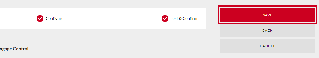 Save button.