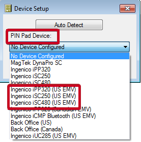 PIN Pad Device