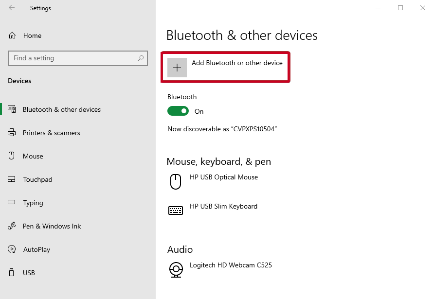 Add device.