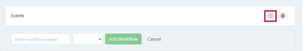 Add Workflow Gear Icon.