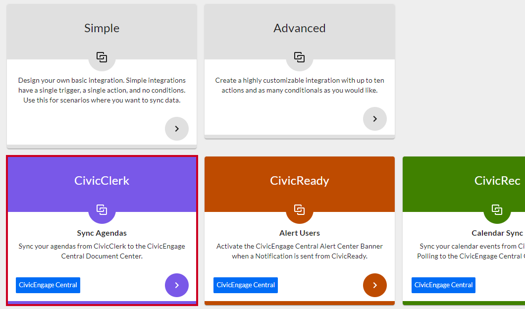 CivicClerk template.