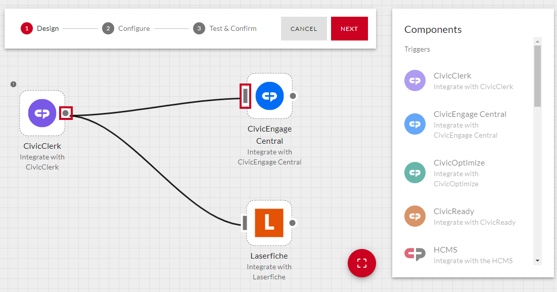 Link components.