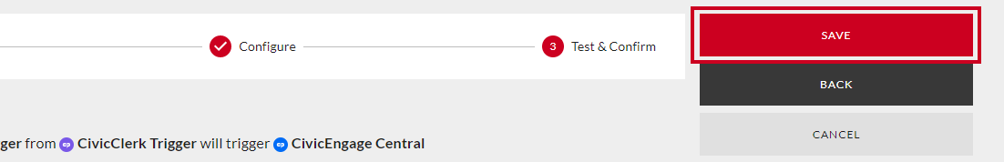 Save button.