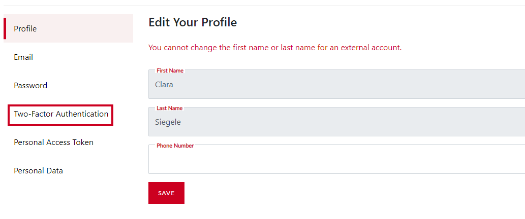 two-factor authentication