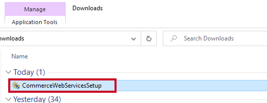 Open download.