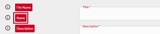 Integration hub name field.