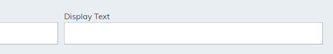 Display text field in news flash.