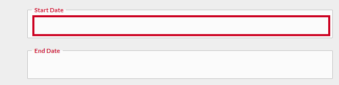 Start date in integration hub.